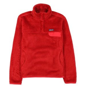 Women’s Red Patagonia Fleece (M)